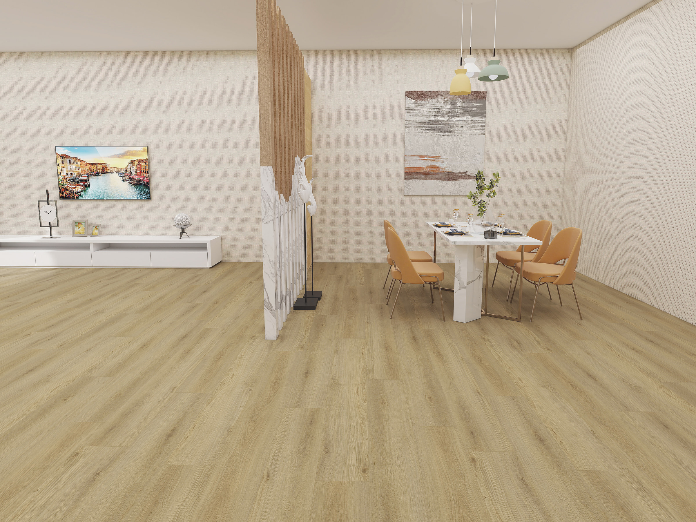Antique Oak room scene supplied by Dream Floor