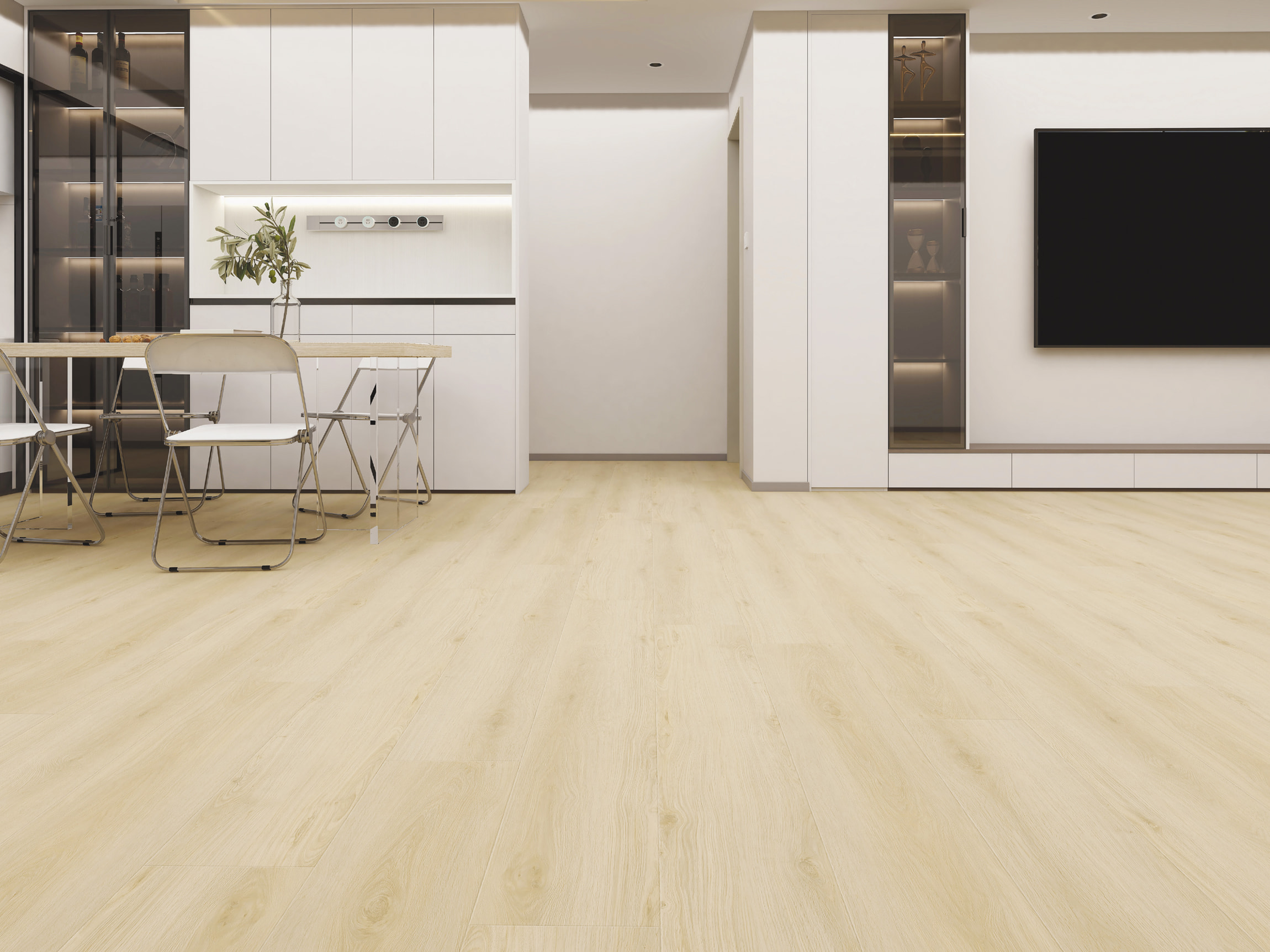 Cream Oak room scene supplied by Dream Floor