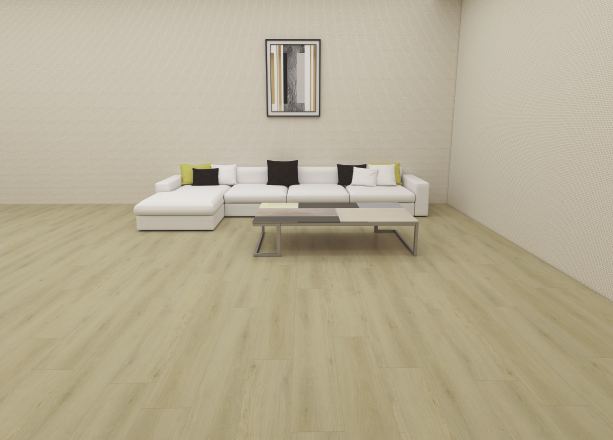 Golden Oak room scene from the Dream Floor 2026 SPC catalog