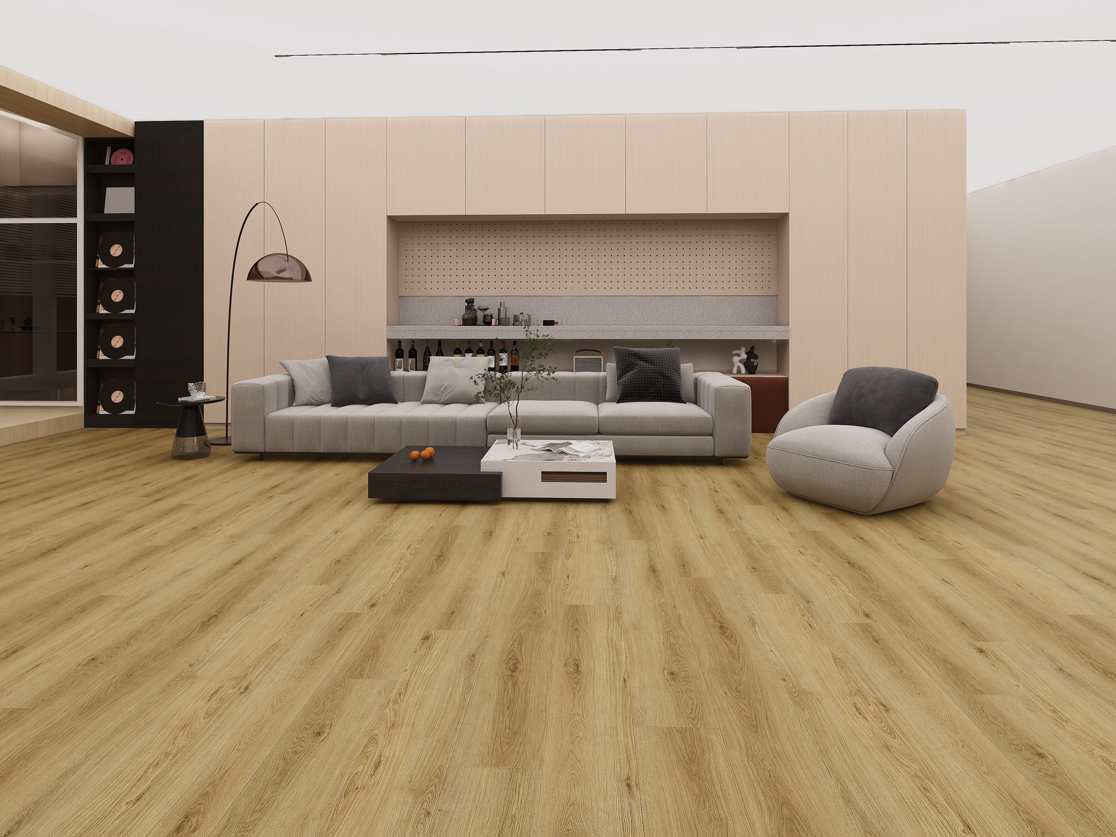 Sable Oak room scene supplied by Dream Floor